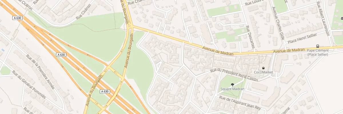 Plan du 21 Rue du Cap Felix Jacquemet à Pessac