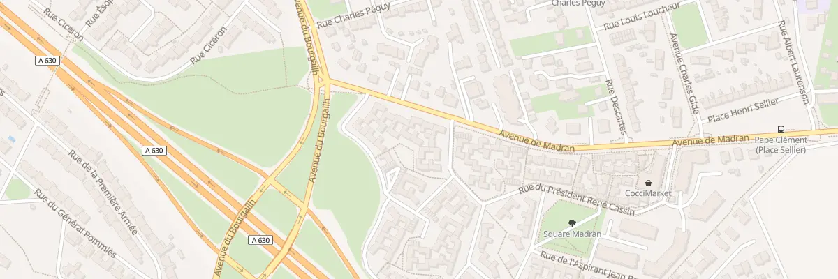 Plan du 20 Rue du Cap Felix Jacquemet à Pessac
