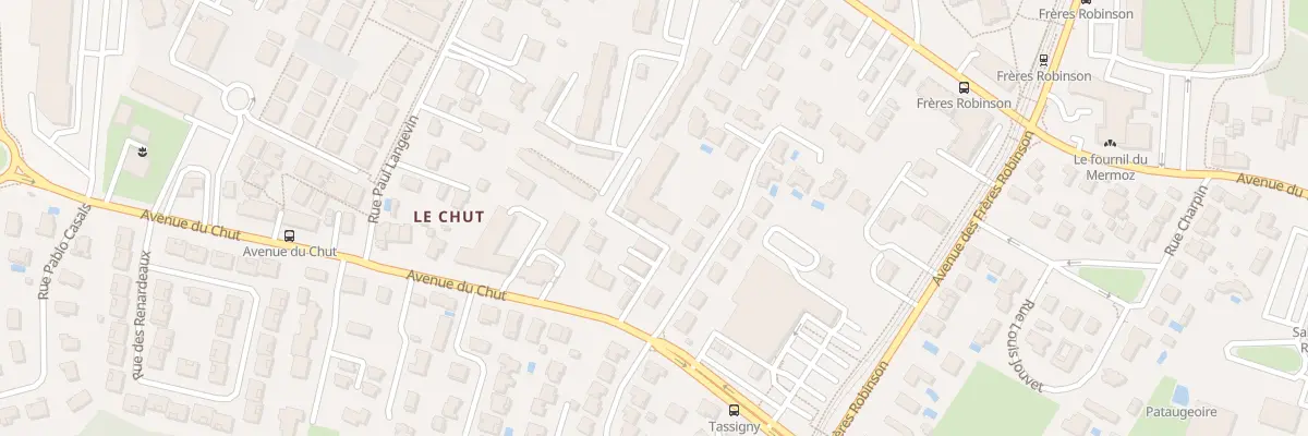 Plan du 18 Av du Chut à Mérignac