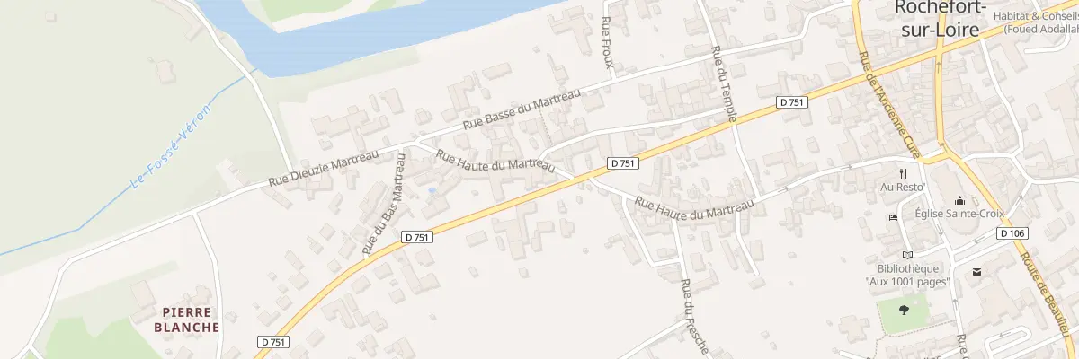 Plan du 58 Rue René Gasnier à Rochefort-sur-Loire