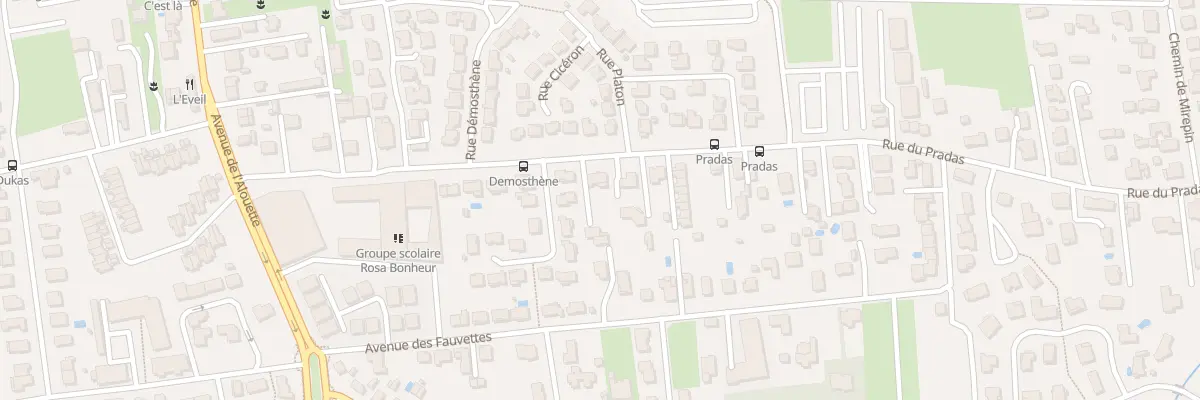 Plan du 98 Rue du Pradas à Mérignac