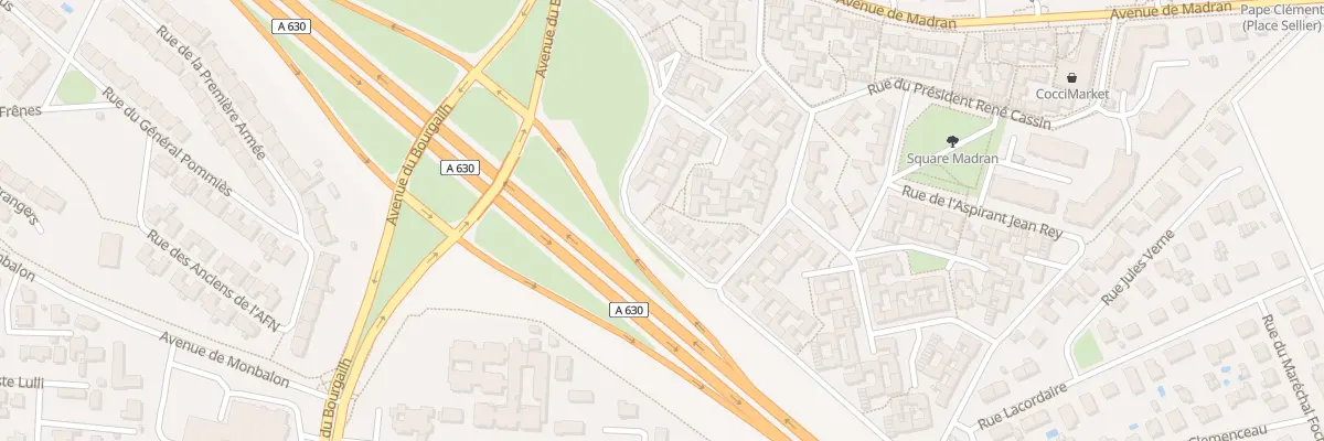 Plan du 48 Rue du Cap Felix Jacquemet à Pessac