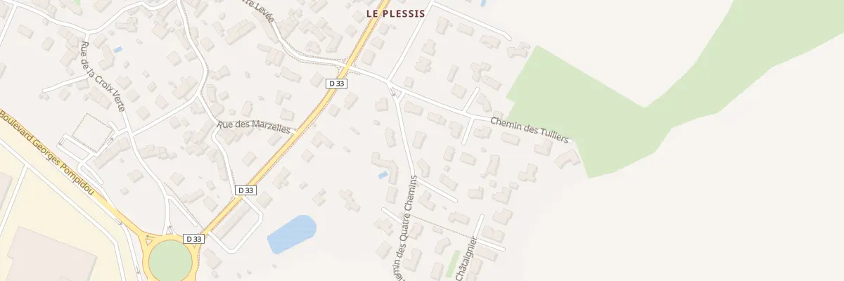 Plan du 30 Che des Quatre Chemins à Cerizay