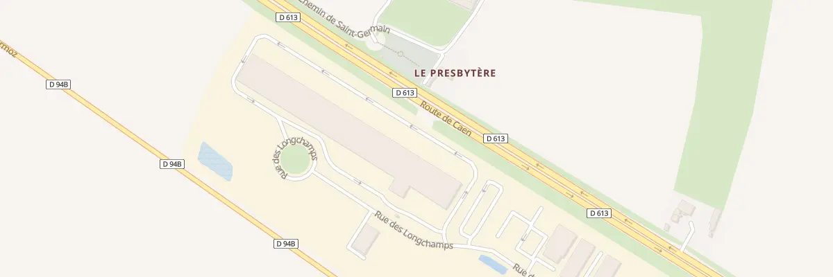Plan du 1 Rte de Caen à Saint-Martin-des-Entrées