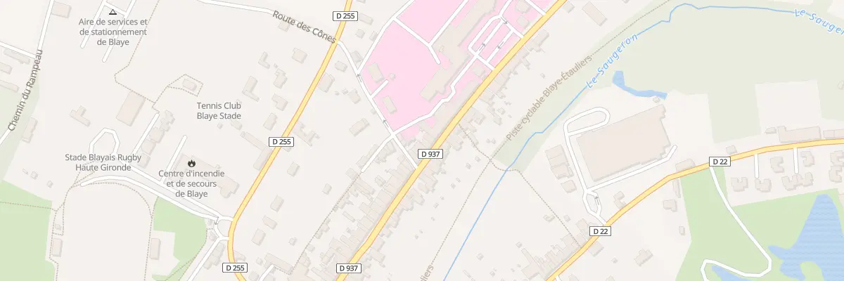 Plan du 87 Rue de l’Hôpital à Blaye