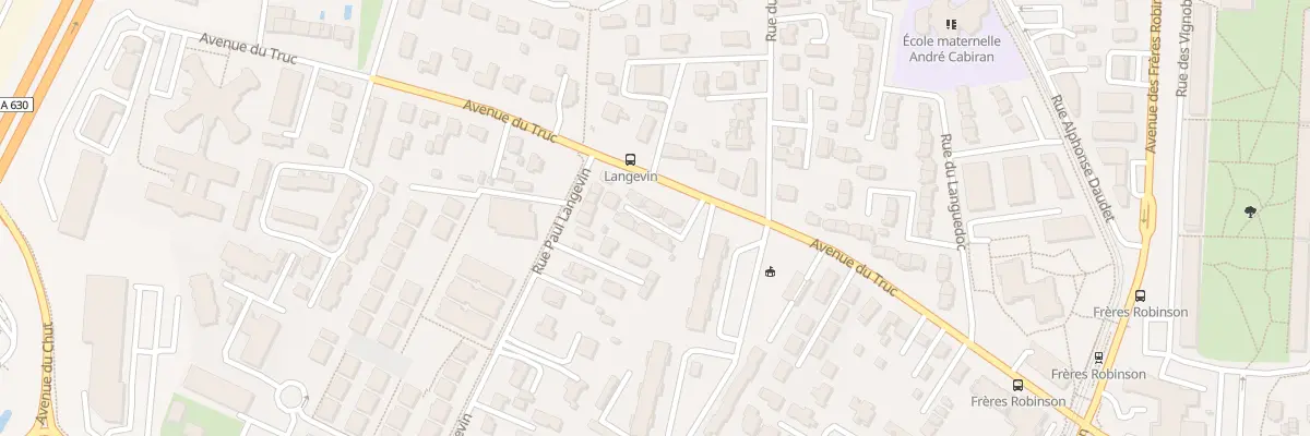 Plan du 128 Av du Truc à Mérignac