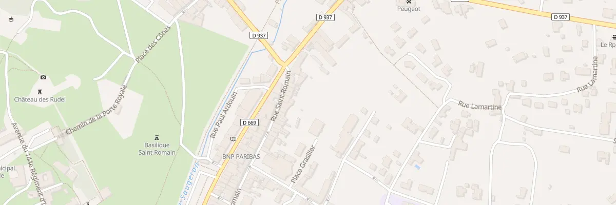 Plan du 58 Rue Saint-Romain à Blaye