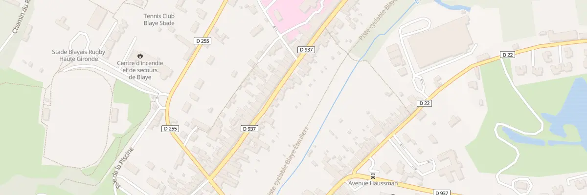 Plan du 56B Rue de l’Hôpital à Blaye