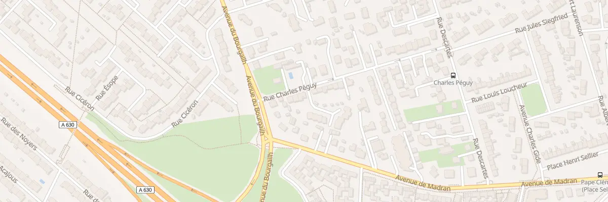 Plan du 31 Rue Charles Péguy à Pessac