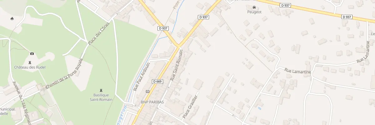 Plan du 60 Rue Saint-Romain à Blaye