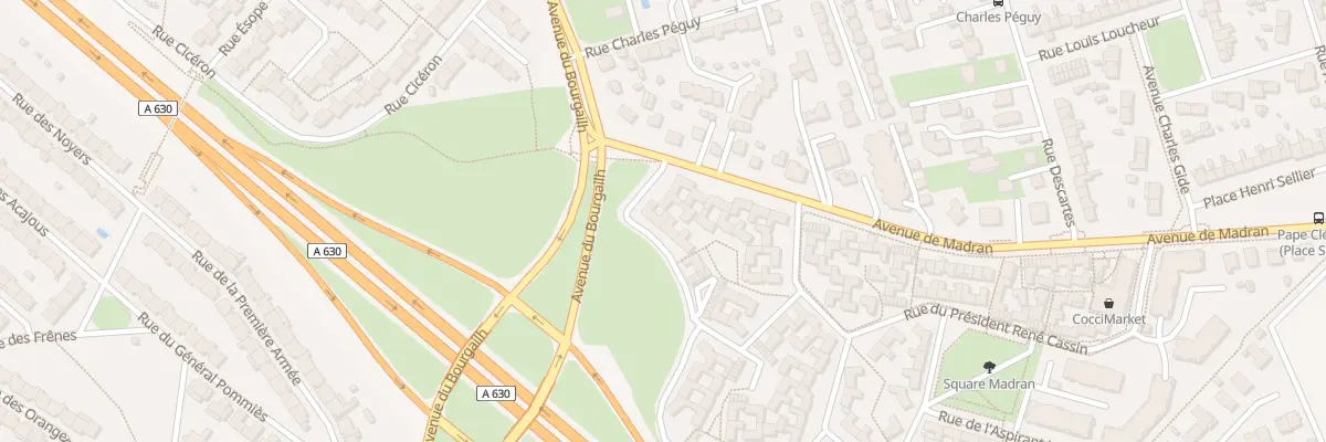 Plan du 9 Rue du Cap Felix Jacquemet à Pessac