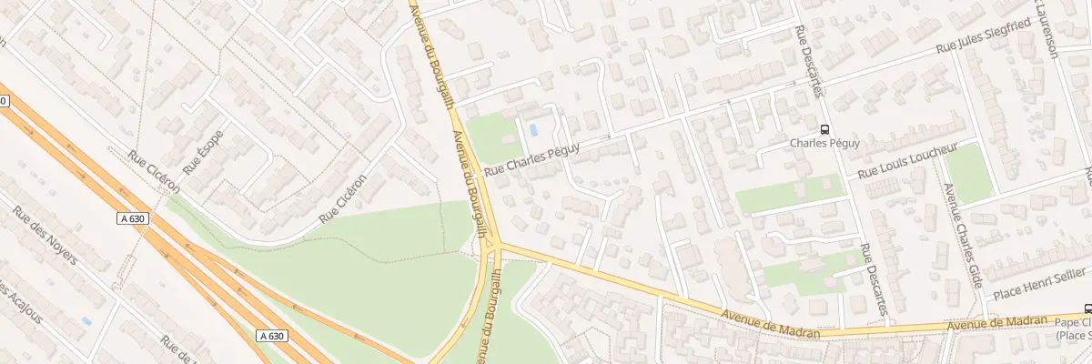 Plan du 33 Rue Charles Péguy à Pessac