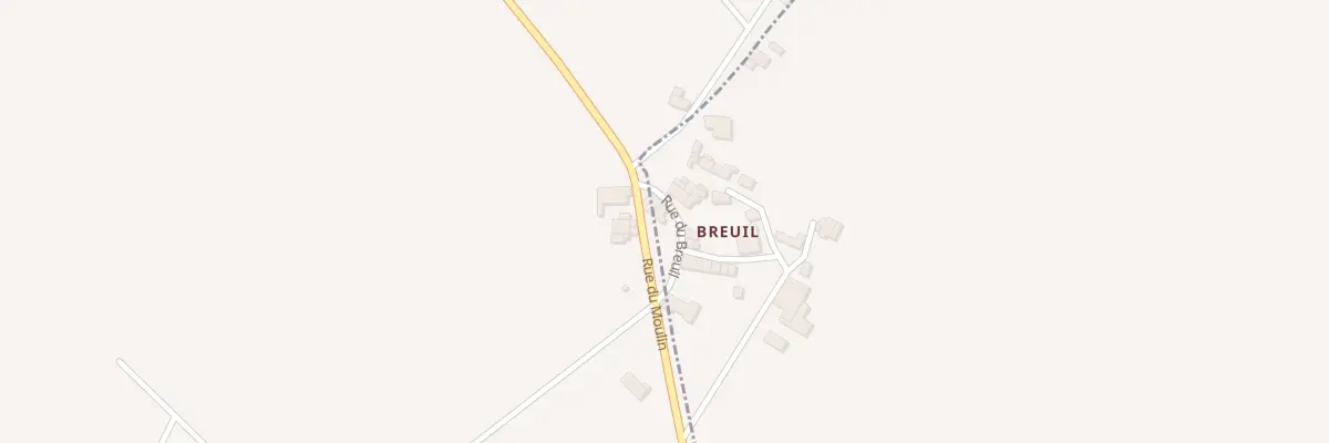 Plan du 2 Rue du Moulin à Saint-Georges-des-Agoûts