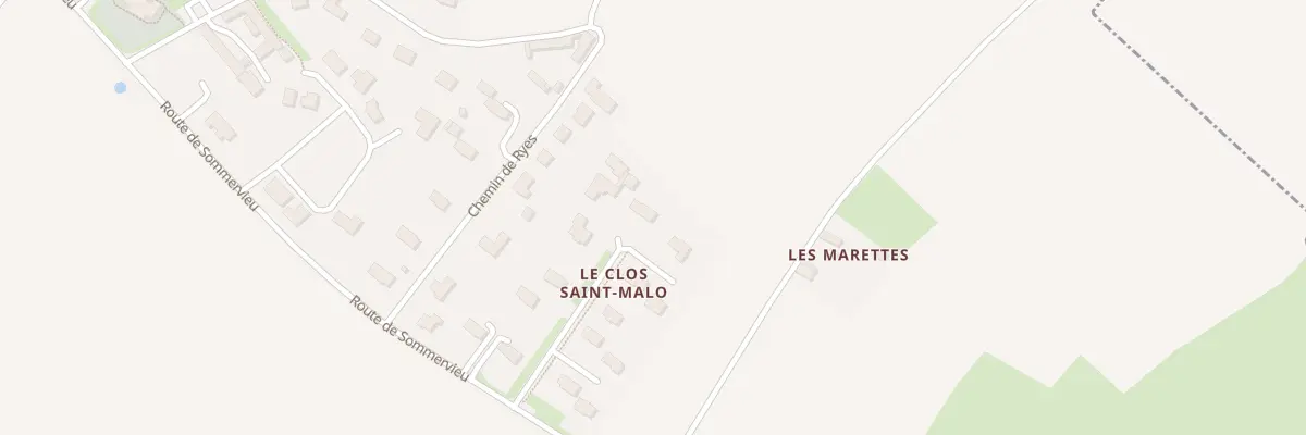 Plan du 5050 Les Marettes à Magny-en-Bessin