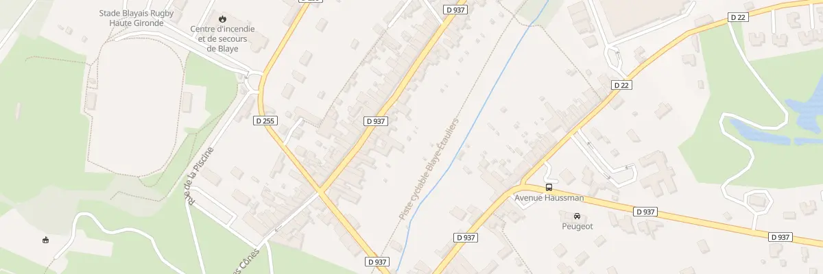 Plan du 46 Rue de l’Hôpital à Blaye