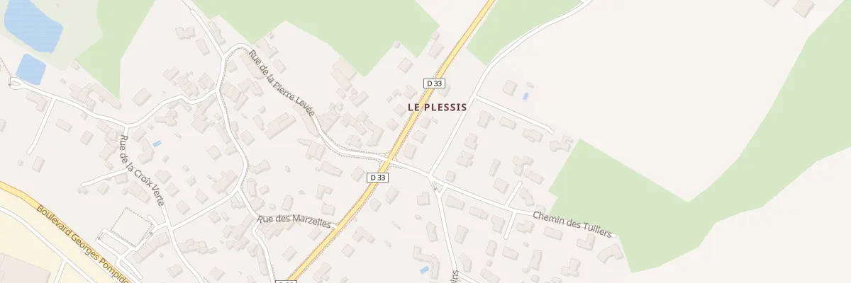 Plan du 32 Rue de la Croix Durand à Cerizay