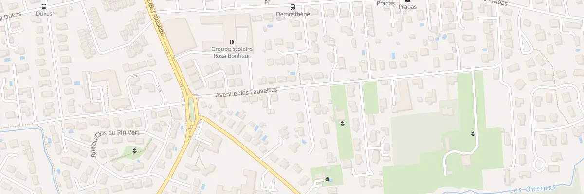 Plan du 48 Av des Fauvettes à Mérignac
