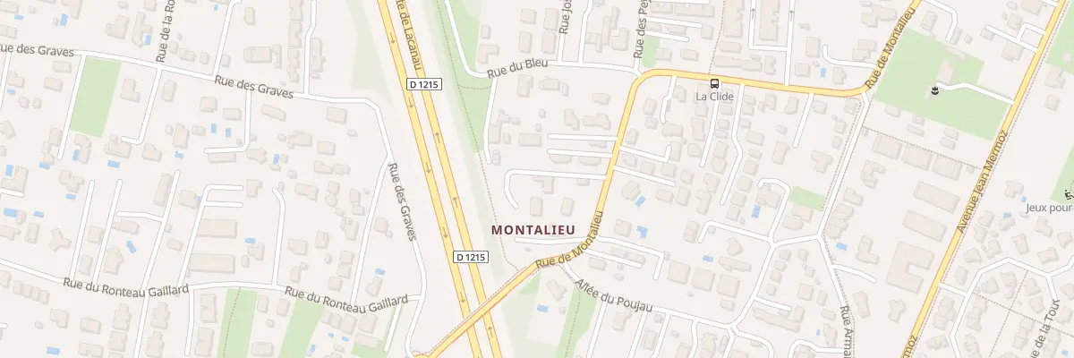 Plan du 56 Rue du Montalieu à Eysines