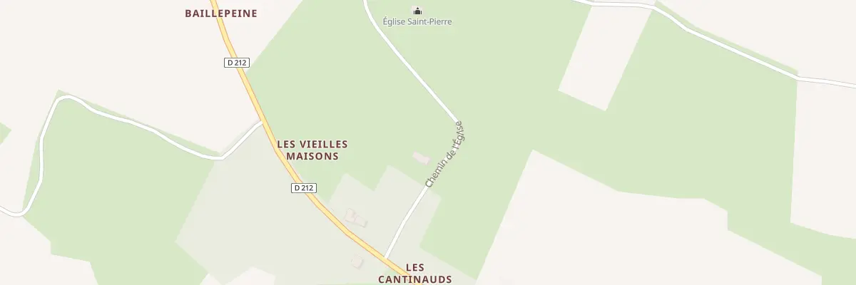 Plan du 5019A Les Vieilles Maisons à Puyrolland