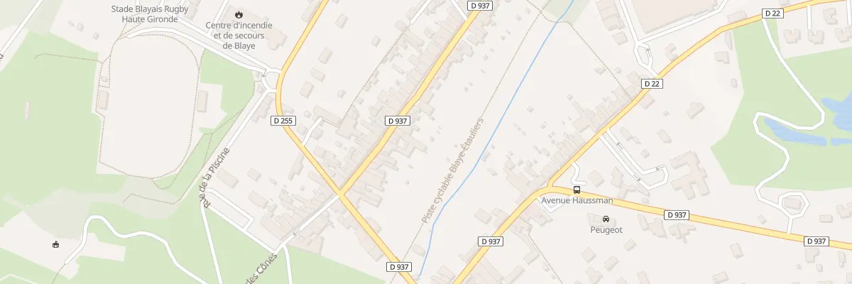 Plan du 42 Rue de l’Hôpital à Blaye