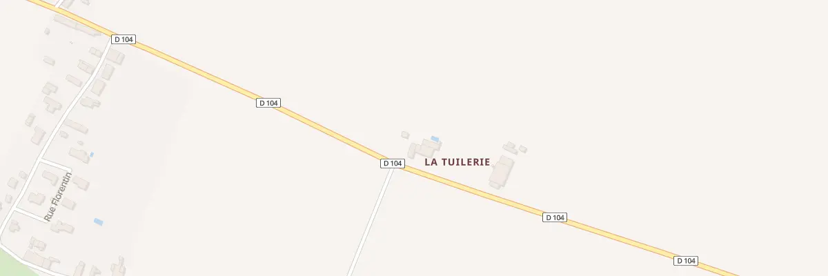 Plan du 1 La Tuilerie à Bouillé-Courdault