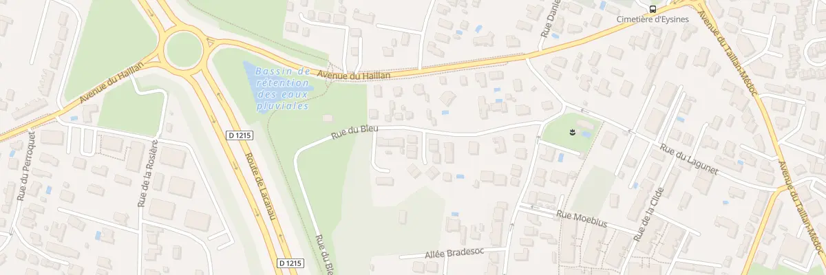 Plan du 15 Rue du Bleu à Eysines