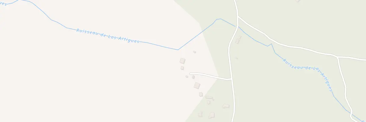 Plan du 480 Rte du Coum des Garrieux à Sabres