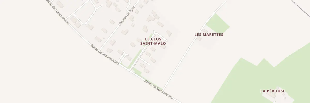 Plan du 5 Imp Ivor Parr à Magny-en-Bessin