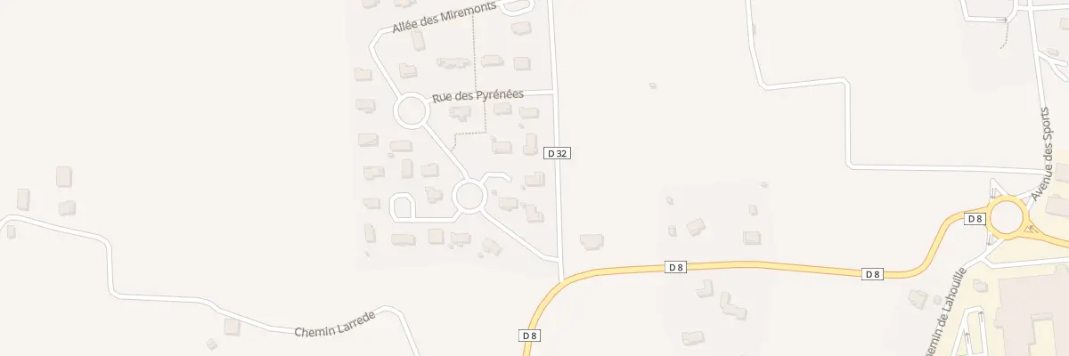Plan du 46 Refuge des Coursayres à Montaut