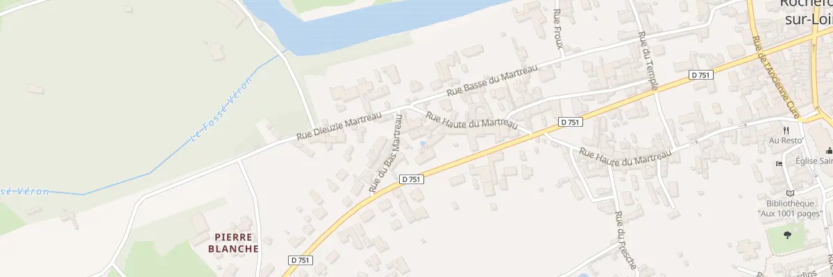 Plan du 7 Rue du Bas Martreau à Rochefort-sur-Loire