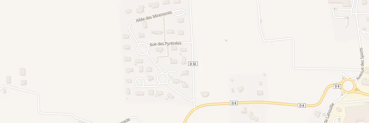 Plan du 52 Refuge des Coursayres à Montaut