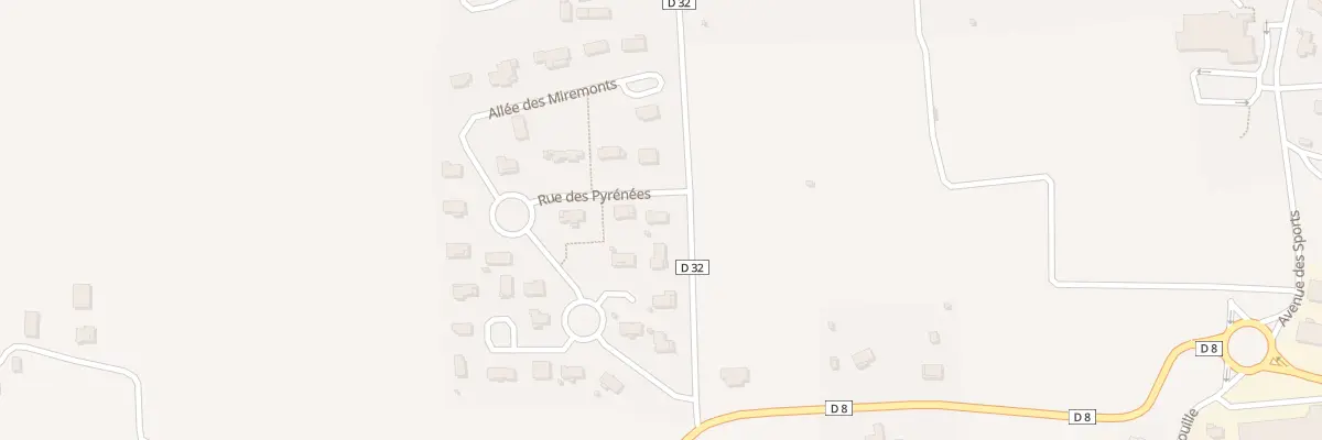 Plan du 29 Rue des Pyrénées à Montaut