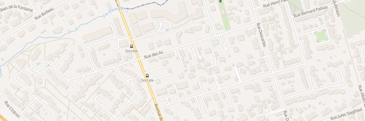 Plan du 25B Rue des As à Pessac