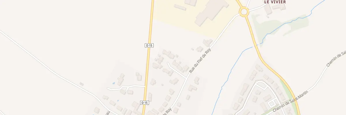 Plan du 12 Imp du Fief du Roy à Saint-Hilaire-des-Loges