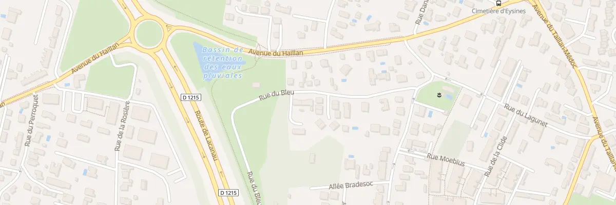 Plan du 19 Rue du Bleu à Eysines