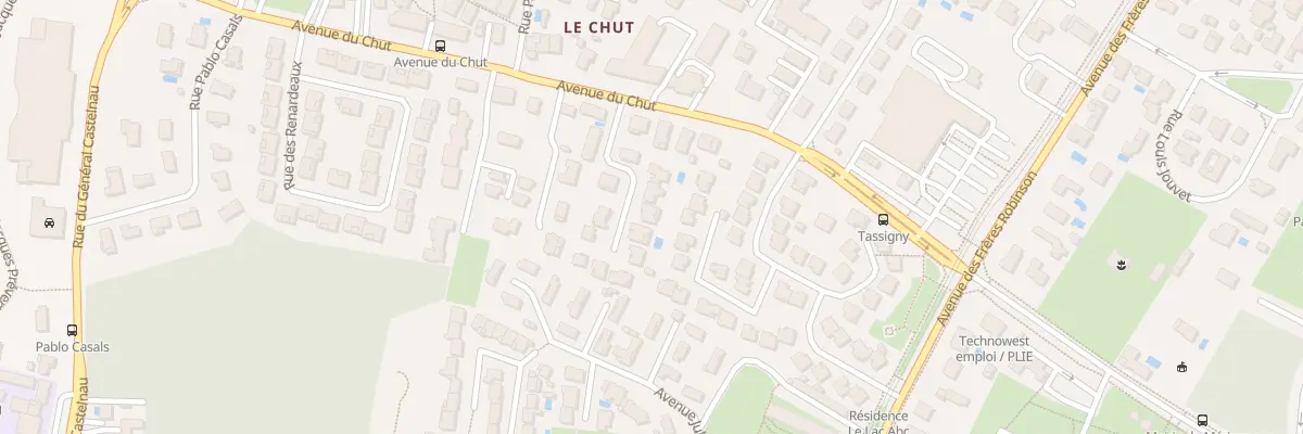 Plan du 10 All Puygalant à Mérignac