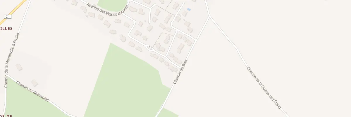 Plan du 17 Rue du Chenin Blanc à Longuenée-en-Anjou