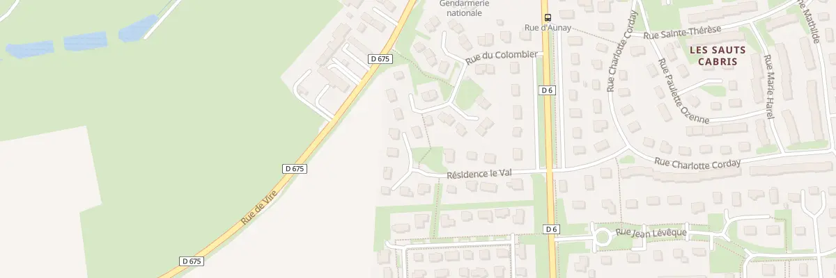 Plan du 21 Rue du Colombier à Villers-Bocage