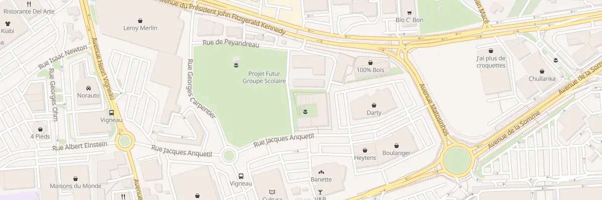 Plan du 25 Rue de Peyandreau à Mérignac