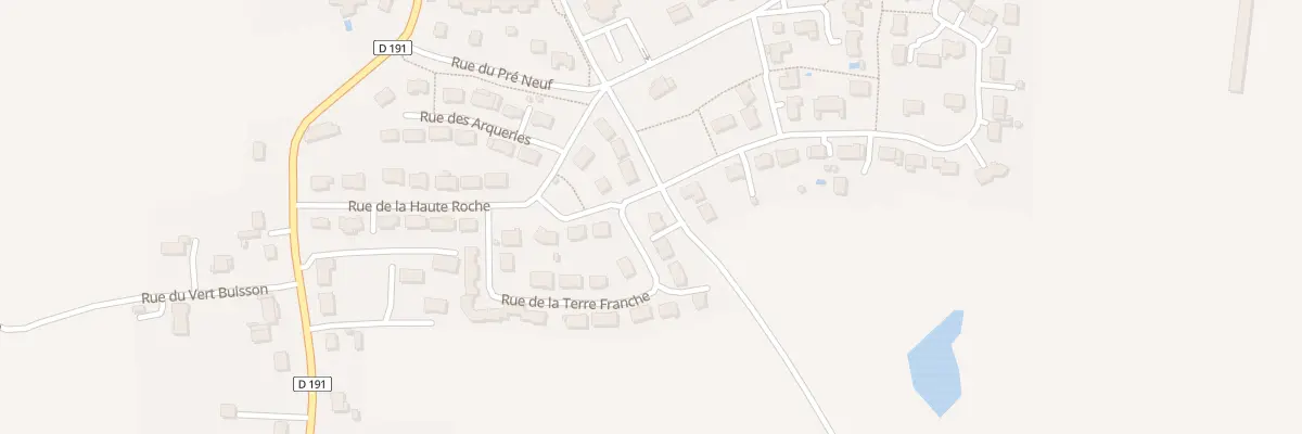 Plan du 8 Rue du Chemin Neuf à Thorigné-d’Anjou