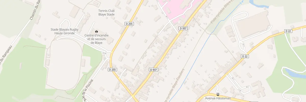 Plan du 57B Rue de l’Hôpital à Blaye
