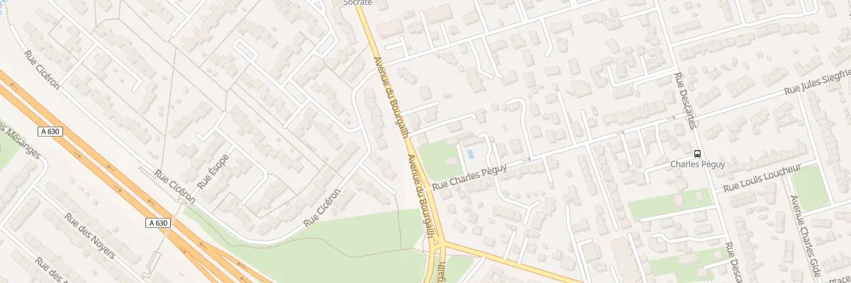 Plan du 52B Av du Bourgailh à Pessac