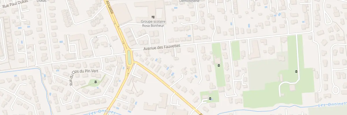 Plan du 52 Av des Fauvettes à Mérignac