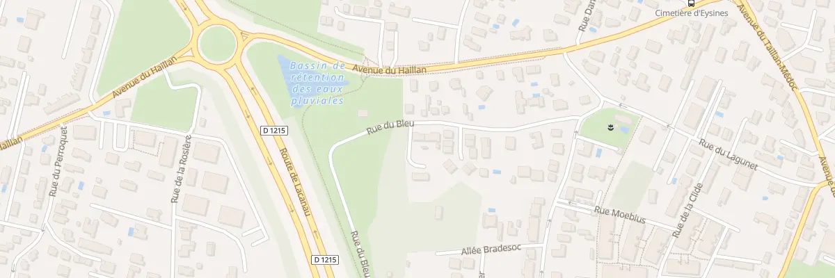 Plan du 21 Rue du Bleu à Eysines