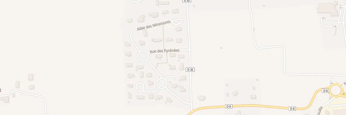 Plan du 37 Rue des Pyrénées à Montaut
