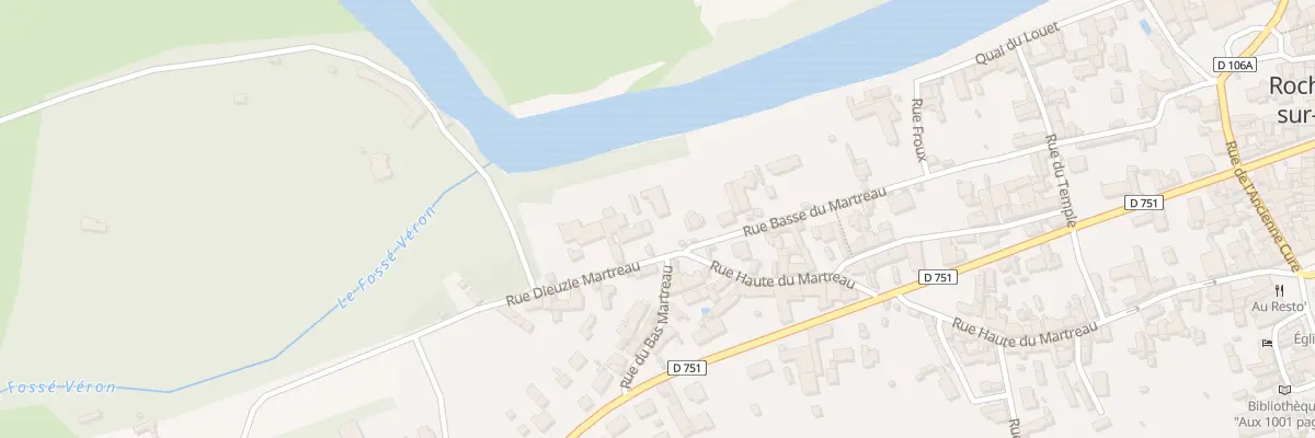 Plan du 2 Rue Dieuzie Martreau à Rochefort-sur-Loire