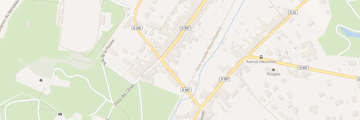 Plan du 22 Rue de l’Hôpital à Blaye