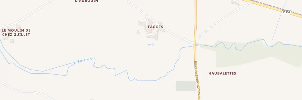 Plan du 5090 Fagots à Sainte-Ramée