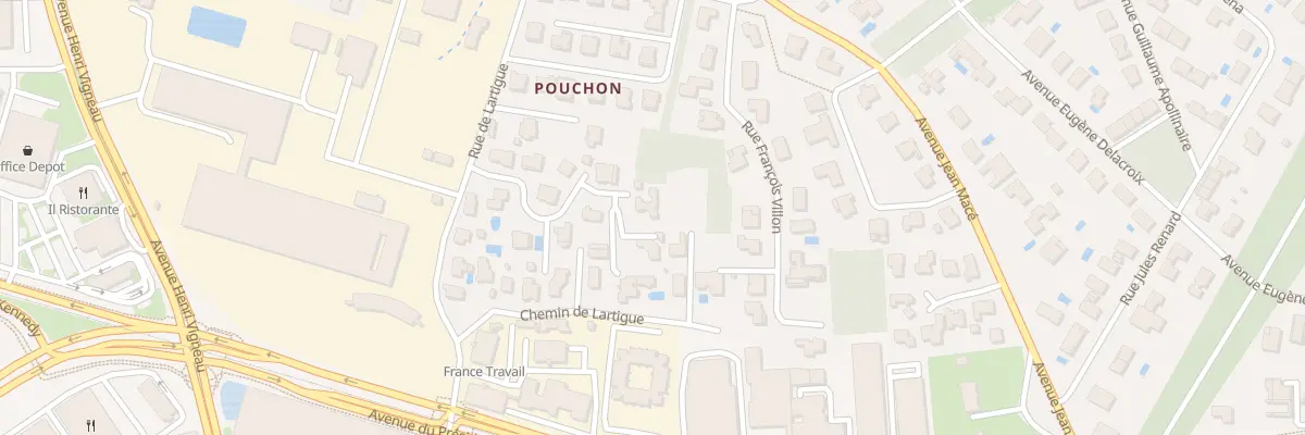 Plan du 12 Rue Mona Lisa à Mérignac