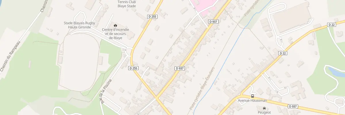 Plan du 51 Rue de l’Hôpital à Blaye